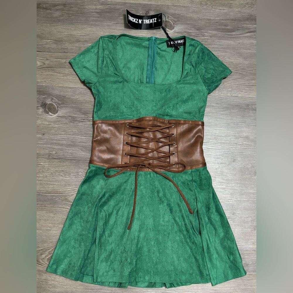 NWT Dolls Kill / Trickz Nโ Treatz Link Costume Dress